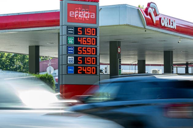 Orlen filling station in Hradec Kralove, Czech Republic, on September 30, 2026. (CTKxPhoto DavidxTanecek) CTKPhotoP2026093005500 CTKPhotoP2026093005500
