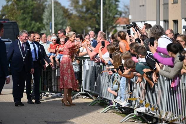 Urk, The Netherlands, 2026-09-30 14:32:30 URK, 30-09-2026, Urk Queen Maxima pays a visit to Urk. The visit focuses on daily life in Urk, centering on initiatives concerning entrepreneurship, growing up, youth, the elderly, and community spirit. PHOTO: NLBeeld Patrick van Emst Credit: NL Beeld Patrick van Emst  Copyright: xx x