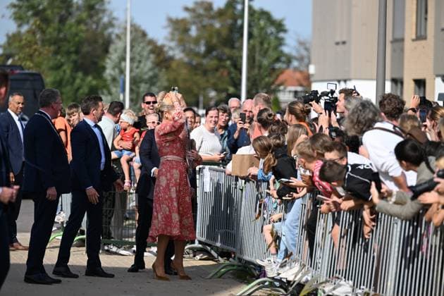 Urk, The Netherlands, 2026-09-30 14:32:40 URK, 30-09-2026, Urk Queen Maxima pays a visit to Urk. The visit focuses on daily life in Urk, centering on initiatives concerning entrepreneurship, growing up, youth, the elderly, and community spirit. PHOTO: NLBeeld Patrick van Emst Credit: NL Beeld Patrick van Emst  Copyright: xx x