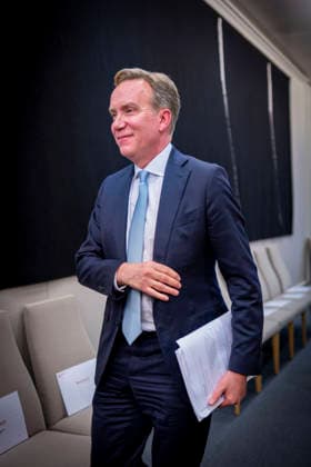 Epstein Hearing Begins in the Storting, Oslo, September 30, 2026: Former Høyre Foreign Minister Borge Brende during the Storting’s Control and Constitutional Committee’s public hearing on practices at the Ministry of Foreign Affairs and Jeffrey Epstein’s network in Norway. Photo: Heiko Junge, NTB Oslo, Norway ZpVNEBM1GME EDITORIAL USE ONLY Ref BNC POLZpVNEBM1GME jpg  Copyright: xHeikoxJungex xNTBx