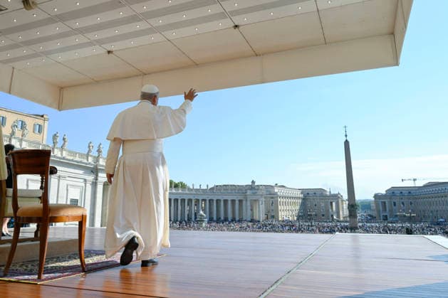 ITALY - WEEKLY GENERAL AUDIENCE - VATICAN-2026 9 30 Italy, Rome, Vatican, 2026 9 30 Pope Leo XIV during the weekly general audience at St Peter s Square in The Vatican . EDITORIAL USE ONLY - NO BOOKS Copyright: xVATICANxMEDIA xCatholicxPressxPhotox