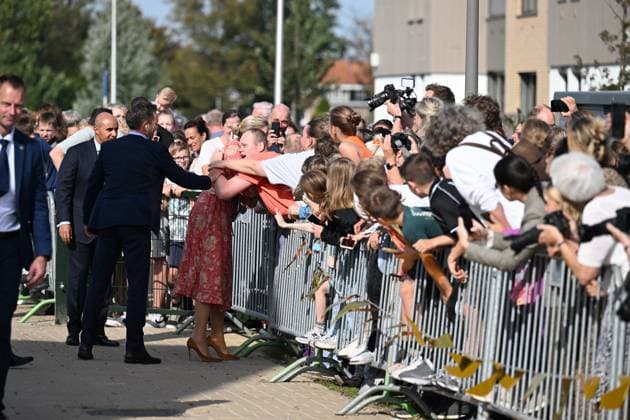 Queen Maxima Visits Urk - Netherlands Urk Queen Máxima pays a visit to Urk. The visit focuses on daily life in Urk, centering on initiatives concerning entrepreneurship, growing up, youth, the elderly, and community spirit. Urk - Netherlands on September 30, 2026. Photo by Bruno Press ABACAPRESS.COM  Copyright: xBrunoxPress ABACAx