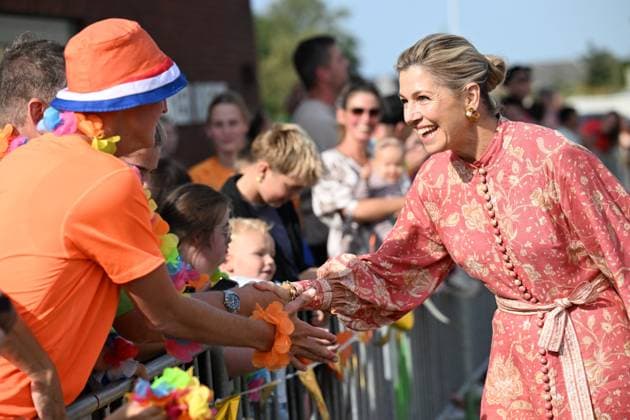 Queen Maxima Visits Urk - Netherlands Urk Queen Máxima pays a visit to Urk. The visit focuses on daily life in Urk, centering on initiatives concerning entrepreneurship, growing up, youth, the elderly, and community spirit. Urk - Netherlands on September 30, 2026. Photo by Bruno Press ABACAPRESS.COM  Copyright: xBrunoxPress ABACAx