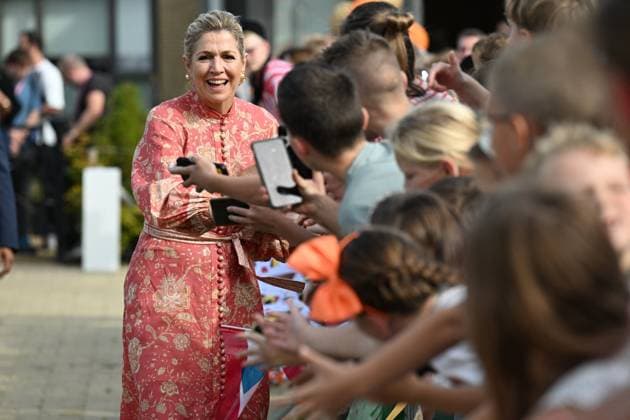 Queen Maxima Visits Urk - Netherlands Urk Queen Máxima pays a visit to Urk. The visit focuses on daily life in Urk, centering on initiatives concerning entrepreneurship, growing up, youth, the elderly, and community spirit. Urk - Netherlands on September 30, 2026. Photo by Bruno Press ABACAPRESS.COM  Copyright: xBrunoxPress ABACAx