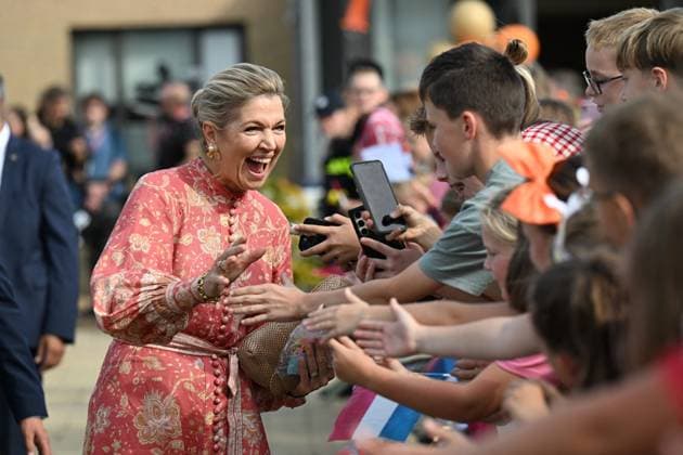 Queen Maxima Visits Urk - Netherlands Urk Queen Máxima pays a visit to Urk. The visit focuses on daily life in Urk, centering on initiatives concerning entrepreneurship, growing up, youth, the elderly, and community spirit. Urk - Netherlands on September 30, 2026. Photo by Bruno Press ABACAPRESS.COM  Copyright: xBrunoxPress ABACAx