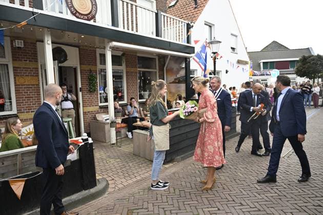 Queen Maxima Visits Urk - Netherlands Urk Queen Máxima pays a visit to Urk. The visit focuses on daily life in Urk, centering on initiatives concerning entrepreneurship, growing up, youth, the elderly, and community spirit. Urk - Netherlands on September 30, 2026. Photo by Bruno Press ABACAPRESS.COM  Copyright: xBrunoxPress ABACAx