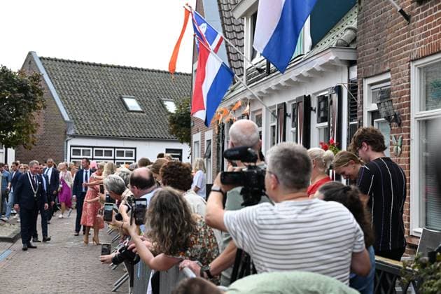 Queen Maxima Visits Urk - Netherlands Urk Queen Máxima pays a visit to Urk. The visit focuses on daily life in Urk, centering on initiatives concerning entrepreneurship, growing up, youth, the elderly, and community spirit. Urk - Netherlands on September 30, 2026. Photo by Bruno Press ABACAPRESS.COM  Copyright: xBrunoxPress ABACAx