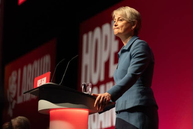 Labour Party Conference in Liverpool Yvette Cooper, UK health secretary, speaks at the UK Labour Party annual conference in Liverpool, UK, on 30 September 2026, Credit:John Johnson Avalon  Copyright: xJohnxJohnsonx xAvalonx 1139473261