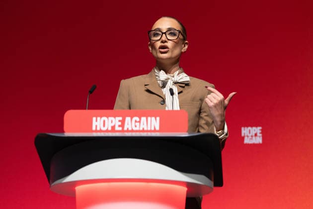 Labour Party Conference in Liverpool Georgia Harrison speaks on the final day of the annual Labour Party conference in Liverpool, UK on 30 September 2026., Credit:John Johnson Avalon Copyright: xJohnxJohnsonx xAvalonx 1139473346