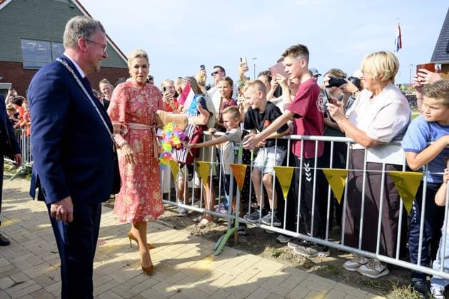 Urk, The Netherlands, 2026-09-30 14:32:36 URK, 29-09-2026, Urk Queen Maxima pays a visit to Urk. The visit focuses on daily life in Urk, centering on initiatives concerning entrepreneurship, growing up, youth, the elderly, and community spirit. PHOTO: NLBeeld Patrick van Emst Credit: NL Beeld Patrick van Emst Copyright: xx x