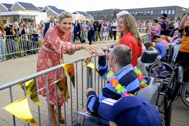 Urk, The Netherlands, 2026-09-30 14:52:18 URK, 29-09-2026, Urk Queen Maxima pays a visit to Urk. The visit focuses on daily life in Urk, centering on initiatives concerning entrepreneurship, growing up, youth, the elderly, and community spirit. PHOTO: NLBeeld Patrick van Emst Credit: NL Beeld Patrick van Emst Copyright: xx x