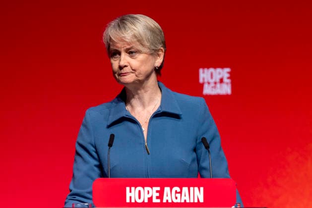Yvette Cooper, Health Secretary, Speaks at Labour Party Conference LIVERPOOL, UK 30 September 2026: Yvette Cooper, Secretary of State for Health and Social Care, speaks at the Labour Party Conference in Liverpool. Cooper has served as the Member of Parliament for Pontefract, Castleford and Knottingley since 2024 and previously served as Foreign Secretary and Home Secretary., Credit:Abdullah Bailey Anthony Bailey - B2421 Avalon Copyright: xAbdullahxBaileyx xAnthonyxBaileyx-xB2421x xAvalonx 1139502246