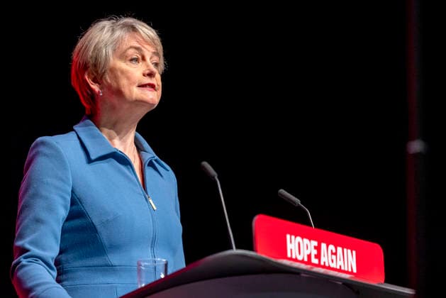 Yvette Cooper, Health Secretary, Speaks at Labour Party Conference LIVERPOOL, UK 30 September 2026: Yvette Cooper, Secretary of State for Health and Social Care, speaks at the Labour Party Conference in Liverpool. Cooper has served as the Member of Parliament for Pontefract, Castleford and Knottingley since 2024 and previously served as Foreign Secretary and Home Secretary., Credit:Abdullah Bailey Anthony Bailey - B2421 Avalon Copyright: xAbdullahxBaileyx xAnthonyxBaileyx-xB2421x xAvalonx 1139502266
