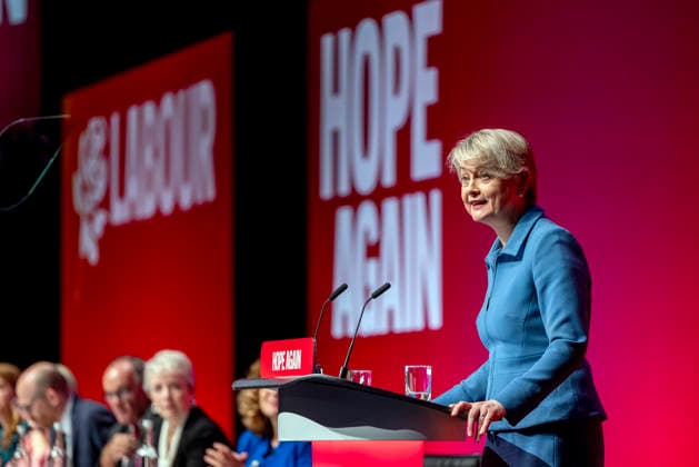 Yvette Cooper, Health Secretary, Speaks at Labour Party Conference LIVERPOOL, UK 30 September 2026: Yvette Cooper, Secretary of State for Health and Social Care, speaks at the Labour Party Conference in Liverpool. Cooper has served as the Member of Parliament for Pontefract, Castleford and Knottingley since 2024 and previously served as Foreign Secretary and Home Secretary., Credit:Abdullah Bailey Anthony Bailey - B2421 Avalon Copyright: xAbdullahxBaileyx xAnthonyxBaileyx-xB2421x xAvalonx 1139502297
