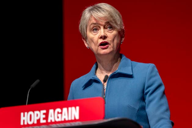 Yvette Cooper, Health Secretary, Speaks at Labour Party Conference LIVERPOOL, UK 30 September 2026: Yvette Cooper, Secretary of State for Health and Social Care, speaks at the Labour Party Conference in Liverpool. Cooper has served as the Member of Parliament for Pontefract, Castleford and Knottingley since 2024 and previously served as Foreign Secretary and Home Secretary., Credit:Abdullah Bailey Anthony Bailey - B2421 Avalon Copyright: xAbdullahxBaileyx xAnthonyxBaileyx-xB2421x xAvalonx 1139502315