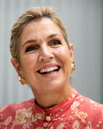 30-09-2026 Urk Queen Maxima visited the Baron van Ghent facility, part of Zorggroup ZONL, VCU Robotics, ™t Kuppien, a coffee and tea cafà Copyright: xPPEx