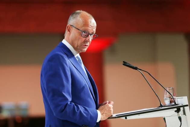 Berlin, Germany, September 30, 2026 Siemensstadt Annual Meeting of the Made for Germany Initiative Federal Chancellor Friedrich Merz (CDU) delivers a speech Copyright: xdtsxNachrichtenagenturx dts_136931