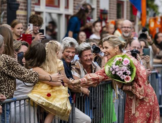 Queen Maxima Visits Urk - Netherlands Queen Máxima pays a visit to Urk. The visit focuses on daily life in Urk, centering on initiatives concerning entrepreneurship, growing up, youth, the elderly, and community spirit. September 30, 2026. Photo by NLBeeld Patrick van Emst ABACAPRESS.COM Netherlands Copyright: xBrunoxPress ABACAx