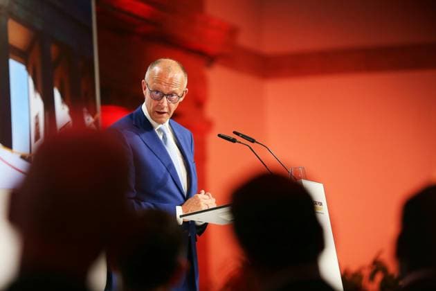 Berlin, Germany, September 30, 2026 Siemensstadt Annual Meeting of the Made for Germany Initiative Federal Chancellor Friedrich Merz (CDU) delivers a speech Copyright: xdtsxNachrichtenagenturx dts_136932