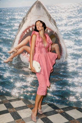 Bianca Balti at the photocall for the Stella McCartney Spring Summer 2027 Women’s Ready-to-Wear collection during Paris Fashion Week (PFW) at the Hôtel de Charost in Paris, France, on September 30, 2026. Olivier Borde, Bestimage. Photocall for the Stella McCartney Women’s Ready-to-Wear Spring Summer 2027 show as part of Paris Fashion Week on September 30, 2026, in Paris, France. Paris, France  Copyright: xOLIVIERxBORDEx xBESTIMAGExOLIVIERxBORDEx xBESTIMAGEx