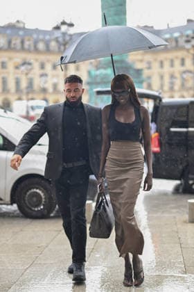 Anok Yai arrives at the fitting at the Tom Ford house during Paris Fashion Week (PFW) on September 30, 2026. Pierre Perusseau, Bestimage. Anok Yai arrives at the fitting at the Tom Ford house during Paris Fashion Week (PFW) in Paris, France.  Copyright: xPierrexPerusseaux xBestimagexPierrexPerusseaux xBestimagex