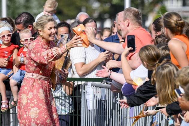 Queen Maxima Visits Urk - Netherlands Queen Máxima pays a visit to Urk. The visit focuses on daily life in Urk, centering on initiatives concerning entrepreneurship, growing up, youth, the elderly, and community spirit. September 30, 2026. Photo by NLBeeld Patrick van Emst ABACAPRESS.COM Netherlands Copyright: xBrunoxPress ABACAx