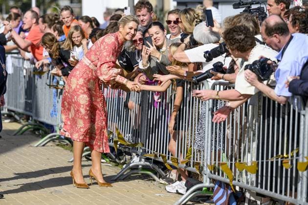 Queen Maxima Visits Urk - Netherlands Queen Máxima pays a visit to Urk. The visit focuses on daily life in Urk, centering on initiatives concerning entrepreneurship, growing up, youth, the elderly, and community spirit. September 30, 2026. Photo by NLBeeld Patrick van Emst ABACAPRESS.COM Netherlands Copyright: xBrunoxPress ABACAx