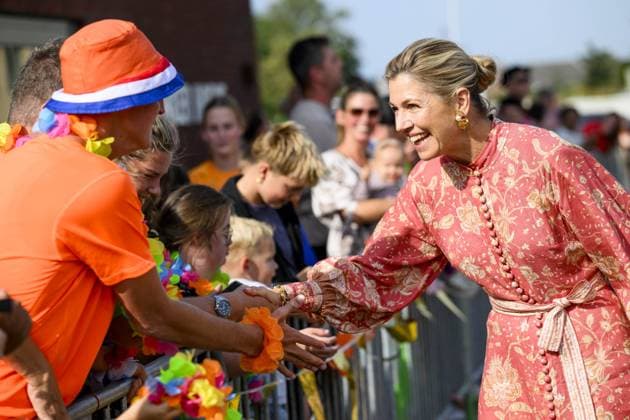 Queen Maxima Visits Urk - Netherlands Queen Máxima pays a visit to Urk. The visit focuses on daily life in Urk, centering on initiatives concerning entrepreneurship, growing up, youth, the elderly, and community spirit. September 30, 2026. Photo by NLBeeld Patrick van Emst ABACAPRESS.COM Netherlands Copyright: xBrunoxPress ABACAx