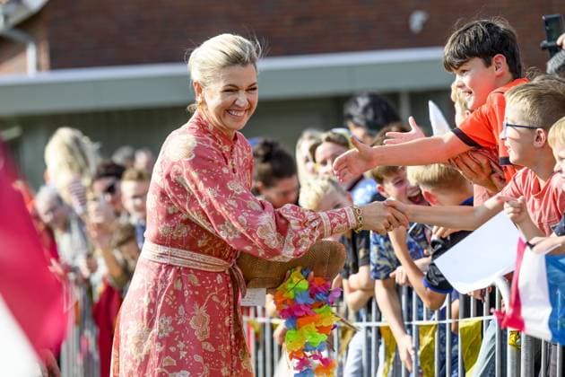 Queen Maxima Visits Urk - Netherlands Queen Máxima pays a visit to Urk. The visit focuses on daily life in Urk, centering on initiatives concerning entrepreneurship, growing up, youth, the elderly, and community spirit. September 30, 2026. Photo by NLBeeld Patrick van Emst ABACAPRESS.COM Netherlands Copyright: xBrunoxPress ABACAx