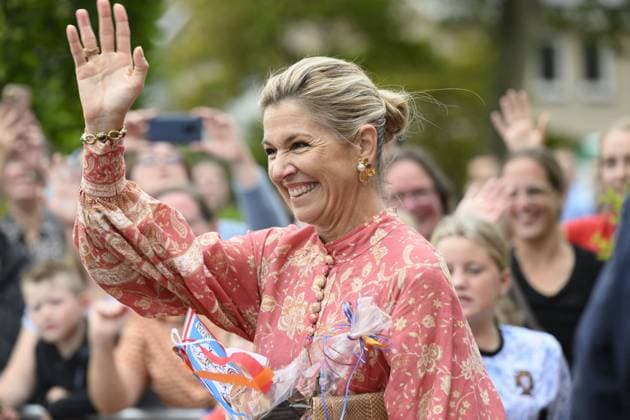 Queen Maxima Visits Urk - Netherlands Queen Máxima pays a visit to Urk. The visit focuses on daily life in Urk, centering on initiatives concerning entrepreneurship, growing up, youth, the elderly, and community spirit. September 30, 2026. Photo by NLBeeld Patrick van Emst ABACAPRESS.COM Netherlands Copyright: xBrunoxPress ABACAx