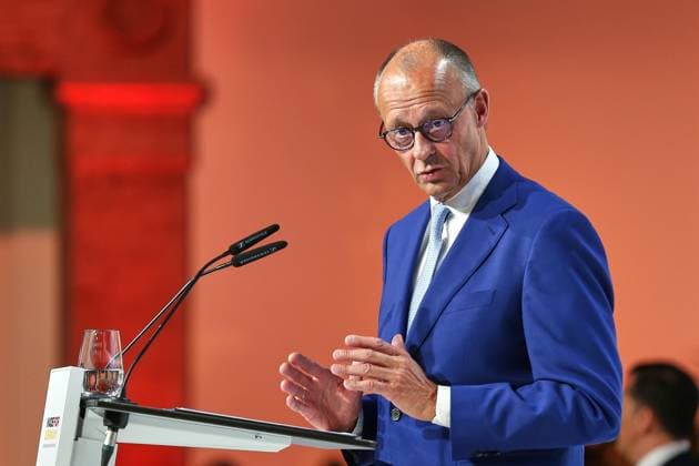 Berlin, Germany, September 30, 2026 Siemensstadt Annual Meeting of the Made for Germany Initiative Federal Chancellor Friedrich Merz (CDU) delivers a speech Copyright: xdtsxNachrichtenagenturx dts_136938