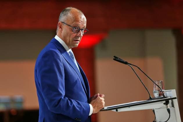 Berlin, Germany, September 30, 2026 Siemensstadt Annual Meeting of the Made for Germany Initiative Federal Chancellor Friedrich Merz (CDU) delivers a speech Copyright: xdtsxNachrichtenagenturx dts_136942