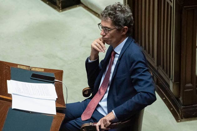 September 30, 2026, Rome, Italia, Italy: Riccardo Magi during the general debate on electoral law reform at the Chamber of Deputies, Rome, September 30, 2026 Rome Italy - ZUMAa289 20260930_zia_a289_092 Copyright: xFrancescoxFotiax xAgfx