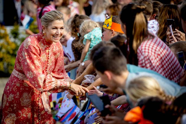 30-09-2026 Urk Queen Maxima visited the Baron van Ghent facility, part of Zorggroup ZONL, VCU Robotics, ™t Kuppien, a coffee and tea cafà Copyright: xPPEx