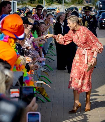 30-09-2026 Urk Queen Maxima visited the Baron van Ghent facility, part of Zorggroup ZONL, VCU Robotics, ™t Kuppien, a coffee and tea cafà Copyright: xPPEx