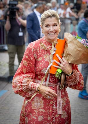 30-09-2026 Urk Queen Maxima visited the Baron van Ghent facility, part of Zorggroup ZONL, VCU Robotics, ™t Kuppien, a coffee and tea cafà Copyright: xPPEx