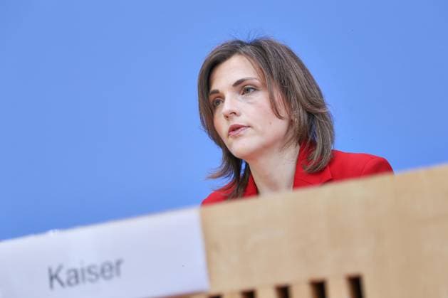 Berlin, Germany, September 30, 2026 Federal Press Conference Report by the Federal Government Commissioner for Eastern Germany Minister of State Elisabeth Kaiser, Member of the Bundestag (MdB), SPD, Federal Government Commissioner for Eastern Germany Copyright: xdtsxNachrichtenagenturx dts_136875