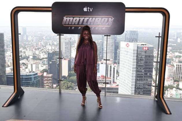September 30, 2026, Ciudad De Mexico, Ciudad De Mexico, Mexico: TO - 45288 - Mexico City - 09 30 2026 - Teyonah Parris at the photocall for the movie - Matchbox -as part of its promotional tour at the Sofitel Hotel in Mexico City..Clasos photo Ciudad De Mexico Mexico - ZUMAcs4_ 20260930_faa_cs4_078 Copyright: xAlfonsoxManzanox