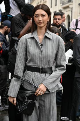 PFW Stella McCartney Outside Arrivals JR I-Hua Wu arriving at the Stella McCartney show during Paris Fashion Week, in Paris, France on 30 September 2026. Photo by Julien Reynaud APS-Medias ABACAPRESS.COM Paris France  Copyright: xReynaudxJulien APS-Medias ABACAx