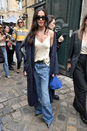 PFW Stella McCartney Outside Arrivals JR Amy Jackson arriving at the Stella McCartney show during Paris Fashion Week, in Paris, France on 30 September 2026. Photo by Julien Reynaud APS-Medias ABACAPRESS.COM Paris France  Copyright: xReynaudxJulien APS-Medias ABACAx