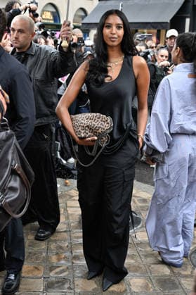 PFW Stella McCartney Outside Arrivals JR Natalia Bryant arriving at the Stella McCartney show during Paris Fashion Week, in Paris, France on 30 September 2026. Photo by Julien Reynaud APS-Medias ABACAPRESS.COM Paris France  Copyright: xReynaudxJulien APS-Medias ABACAx