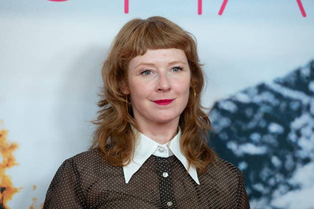 Sarah BAUERETT, Actress, Portrait, Single-frame shot, Single subject, Red Carpet, Red Carpet Show, Arrival, Movie Premiere: Ms. Winkler Leaves the Building, on September 30, 2026, at the Lichtburg in Essen,
