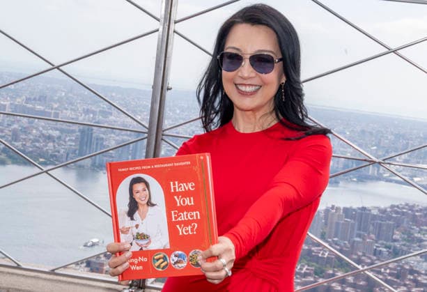 September 30, 2026, New York, New York, USA: MING NA WEN visits the Empire State Building in New York to celebrate the release of her debut cookbook and memoir, Have You Eaten Yet? 30 September 2026 New York USA - ZUMAa265 20260930_zep_a265_024 Copyright: xEricxAcquayex