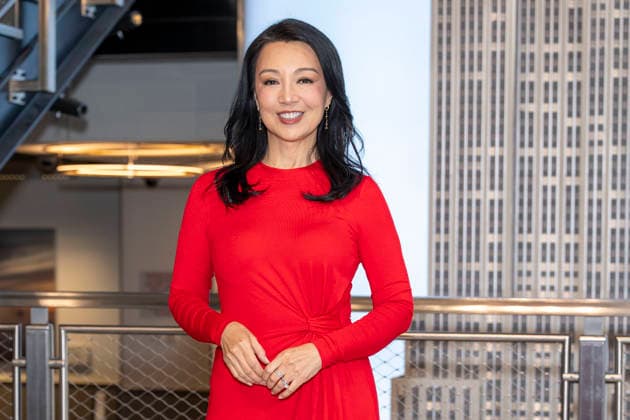 September 30, 2026, New York, New York, USA: MING NA WEN visits the Empire State Building in New York to celebrate the release of her debut cookbook and memoir, Have You Eaten Yet? 30 September 2026 New York USA  - ZUMAa265 20260930_zep_a265_003 Copyright: xEricxAcquayex