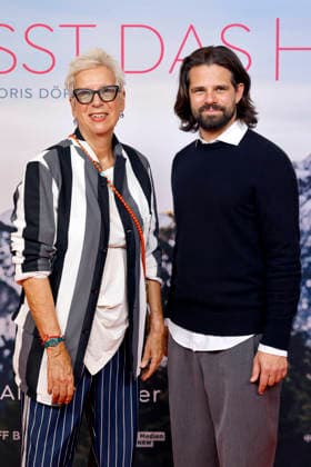 Director Doris Dörrie and actor Josef Ellers at the premiere of *Frau Winkler Leaves the House* at the Lichtburg in Essen, September 30, 2026, North Rhine-Westphalia, Germany Copyright: xChristophxHardtx