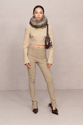 PFW Acne Studios - Photocall LZ Yoyo Cao attends the Acne Studios Womenswear Spring Summer 2027 show as part of Paris Fashion Week on September 30, 2026 in Paris, France. Photo by Laurent Zabulon ABACAPRESS.COM  Copyright: xZabulonxLaurent ABACAx
