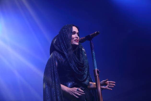 Tarja Turunen, also known as Tarja, at a concert at Huxleys Neue Welt in Berlin, September 30, 2026 Tarja Concert Berlin
