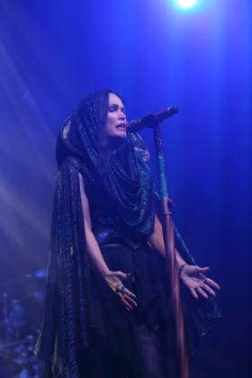 Tarja Turunen, also known as Tarja, at a concert at Huxleys Neue Welt in Berlin, September 30, 2026 Tarja Concert Berlin