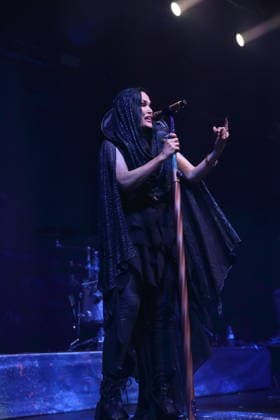 Tarja Turunen, also known as Tarja, at a concert at Huxleys Neue Welt in Berlin, September 30, 2026 Tarja Concert Berlin