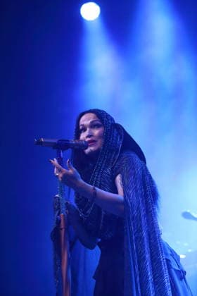Tarja Turunen, also known as Tarja, at a concert at Huxleys Neue Welt in Berlin, September 30, 2026 Tarja Concert Berlin